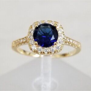 18k Sapphire Ring